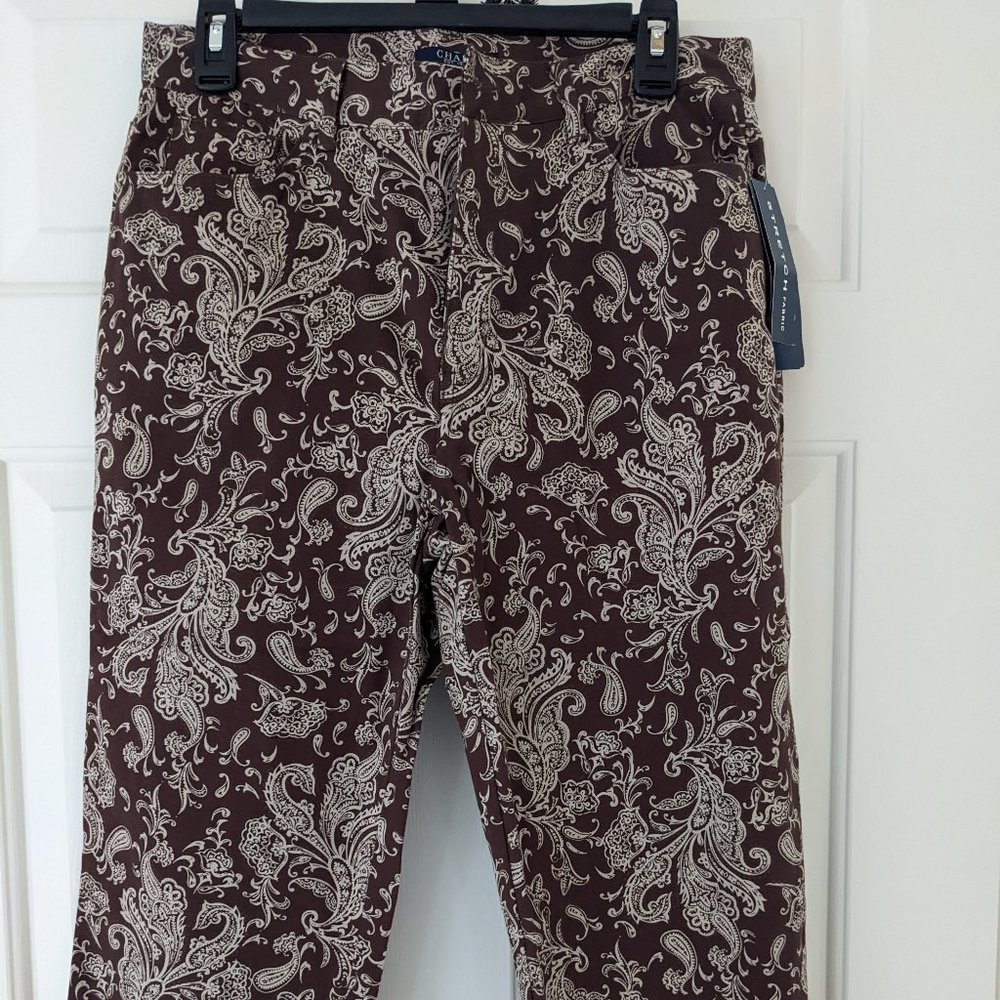 Chaps Stretch Fabric Capri's NWT